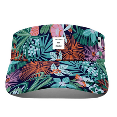 Personalized Logo Hat, Custom Hat, Sun Visors for Women and Men Summer Adjustable Brim UV Protection Hat for Hiking Golf Tennis Outdoors, coolcustomize,PR158-23025016