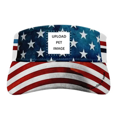 Personalized Logo Hat, Custom Hat, Sun Visors for Women and Men Summer Adjustable Brim UV Protection Hat for Hiking Golf Tennis Outdoors,coolcustomize,PR158-23025018