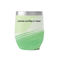 Bespoke EggShell Cup 12oz Stainless Steel EggShell Cup with Lid and Straw Heat Transfer Double Wall Insulated Travel Mug Gift Sets for Wine, Champaign, Beer, Cocktails, Coffee,PR260-12oz-23025002